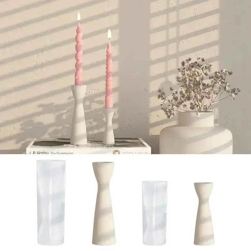 Candle Making Place - Новинка 2026: Силиконовая форма для подсвечников,