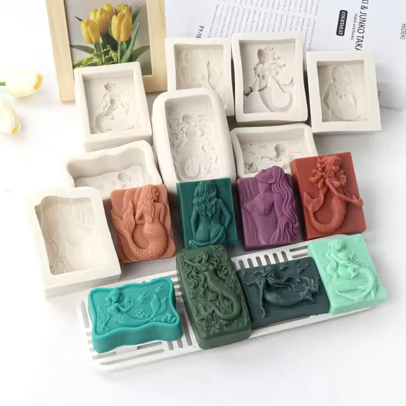 Candle Making Business - Прямоугольная силиконовая форма для свечей и