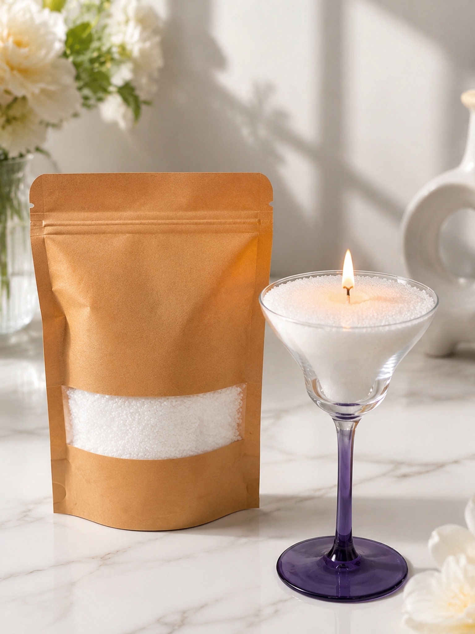 1000 г жемчужного воска для са – обзор и цена Candle Making Place